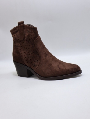 Botki damskie na obcasie (36-41) H258 BROWN