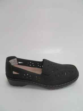 Półbuty damskie na płaskim (36-42) 91020 BLACK