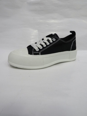Trampki damskie na koturnie (36-41) JY-532 BLACK