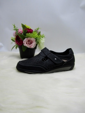 Półbuty damskie na płaskim (36-41) HL61562 BL