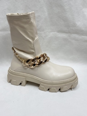 Kozaki damskie na płaskim (36-41) YK021 BEIGE