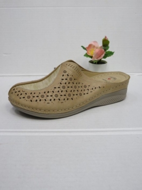Klapki damskie na koturnie (36-41) DJH1-1 KHAKI