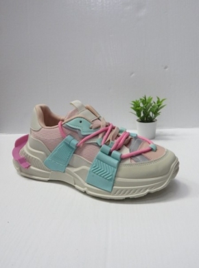 Buty sportowe damskie na płaskim (36-41) BL357 GREEN