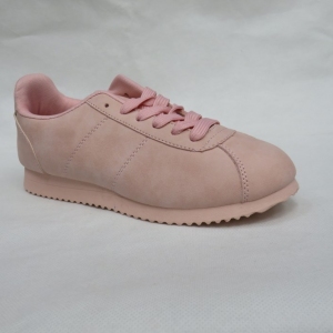 Buty sportowe damskie na płaskim (36-41) DS5-18 PINK