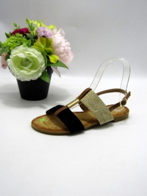 Sandały damskie na płaskim (36-41) 220-9 BLACK