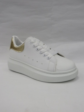 Buty sportowe damskie na płaskim (36-41) BO-632 WHITEGOLD