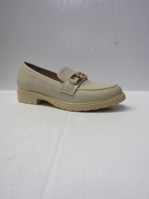 Mokasyny damskie na płaskim (36-41) 888-615A BEIGE