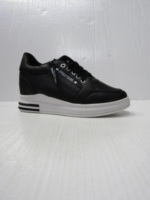 Buty sportowe damskie na koturnie (36-41) WW005 BLACK