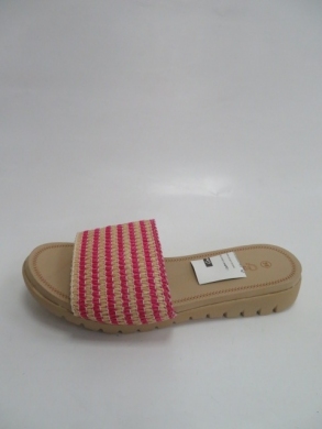 Klapki damskie na płaskim (36-41) 809 FUCHSIA
