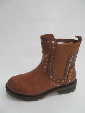 Botki damskie jesienne na płaskim (36-41) M510 CAMEL
