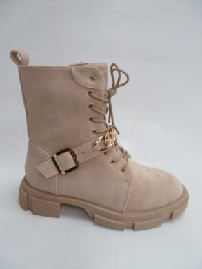 Trapery damskie ocieplane (36-41) 3310-3 KHAKI