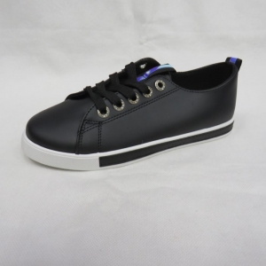 Buty sportowe damskie na płaskim (36-41) 77027-1 BLACK
