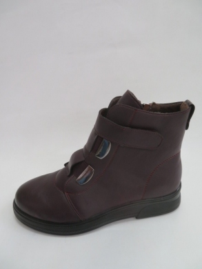 Botki damskie jesienne na płaskim (36-41) AK209-9 PURPLE