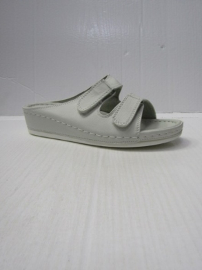 Klapki damskie na płaskim (36-42) 0823 WHITE
