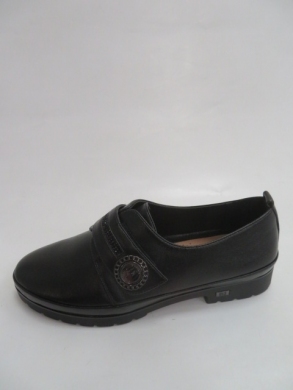 Półbuty damskie na płaskim (36-41) 793 BLACK