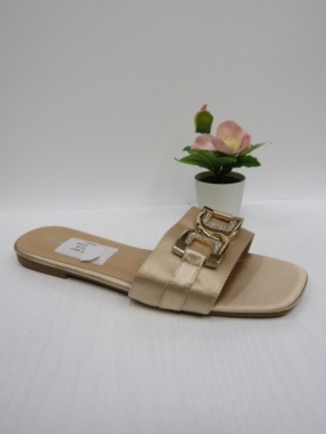 Klapki damskie na płaskim (36-41) YU213 BEIGE