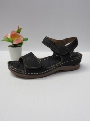Sandały damskie na koturnie (36-41) XD-2202 BLACK