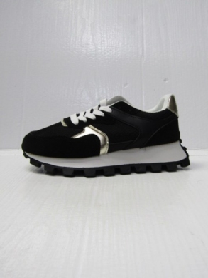 Buty sportowe damskie na płaskim (36-41) C2145 BLACK