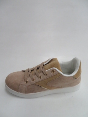 Buty sportowe damskie na płaskim (36-41) QS-25 NUDE