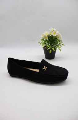 Mokasyny damskie na płaskim (36-41) JS208 BLACK