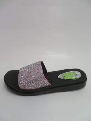 Klapki damskie na płaskim (36-41) J83-8 PINK