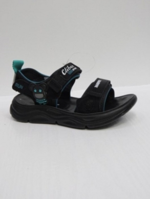 Sandały chłopięce (26-31) ZB64 BLACK/LBLUE