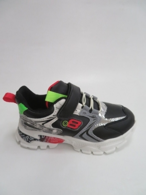 Sportowe Chłopięce (26-31) L229 BLACK/GREEN