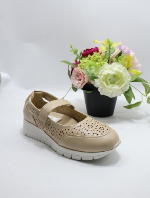 Półbuty damskie na płaskim (36-41) HJ-307 BEIGE