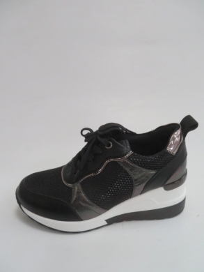 Buty sportowe damskie na płaskim (36-41) 2105 BLACK