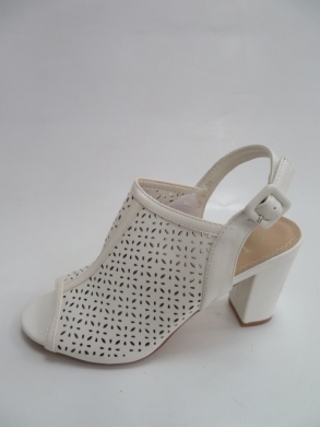 Sandały damskie na obcasie (36-41) WD-90 WHITE