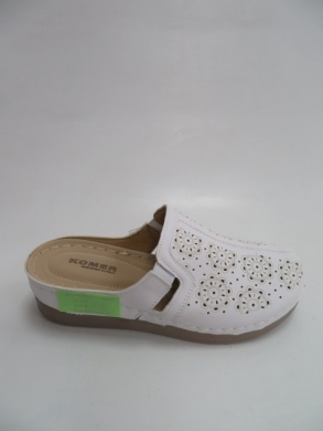 Klapki damskie na koturnie (36-41) Z-34 WHITE