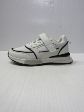 Buty sportowe chłopięce (32-37) LC970 WHITE/BLACK