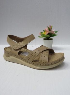 Sandały damskie na koturnie (36-41) XD-2203 BEIGE