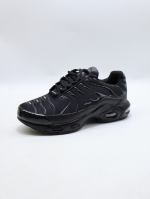 Buty sportowe damskie na płaskim (36-41) D2024N-2 BLACK