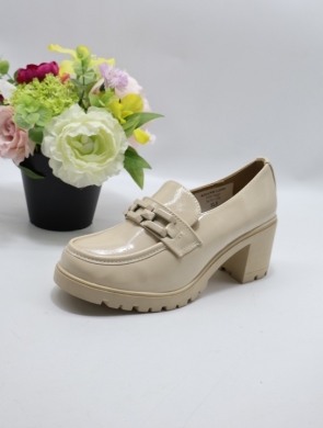 Półbuty damskie na obcasie (36-41) 5020 BEIGE