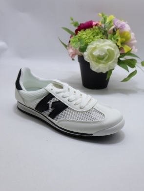 Buty sportowe damskie na płaskim (36-41) EL-018 WHITE