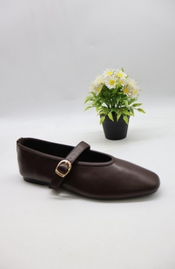 Baleriny damskie (36-41) BS-88 BROWN