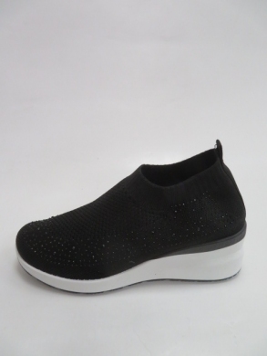 Sportowe Damskie na koturnie (36-41) 8141 BLACK