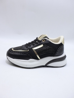 Buty sportowe damskie na płaskim (36-41) L812 BLACK