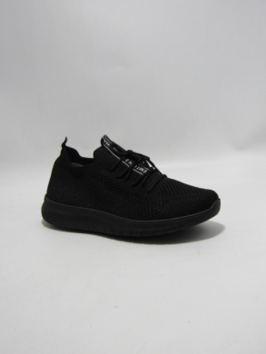 Buty sportowe damskie na płaskim (36-41) BK25 BLACK