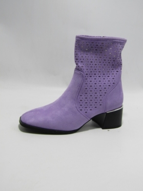 Botki damskie na obcasie (36-41) 7929 PURPKE