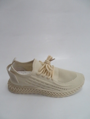 Buty sportowe damskie na płaskim (36-41) JH-10 BEIGE
