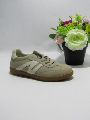 Buty sportowe damskie na płaskim (36-41) 7112 KHAKI