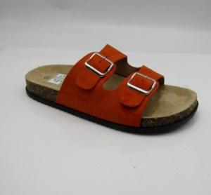 Klapki damskie na płaskim (36-41) 98-179 ORANGE
