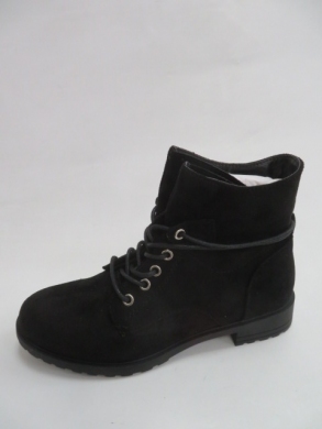 Botki damskie jesienne na płaskim (36-41) XLT-0650-01A BLACK