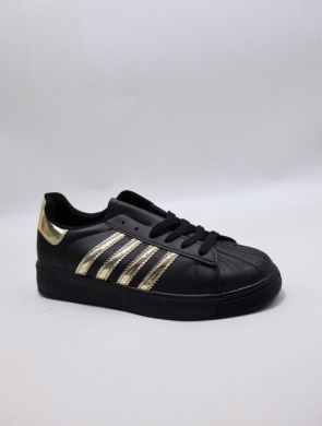 Buty sportowe damskie na płaskim (36-41) AF23-101 BL/GON