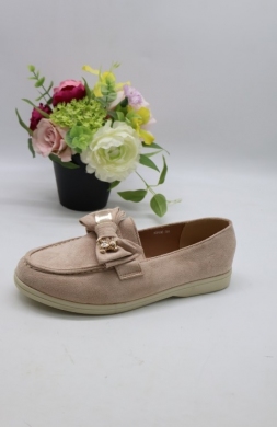 Mokasyny damskie na płaskim (36-41) N906 KHAKI
