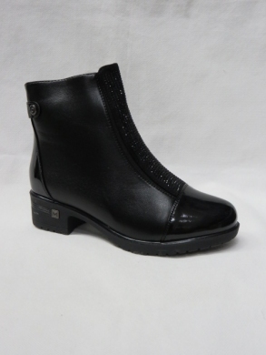 Botki damskie ocieplane na obcasie (36-41) G581J