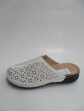 Klapki damskie na płaskim (37-42) 809 WHITE