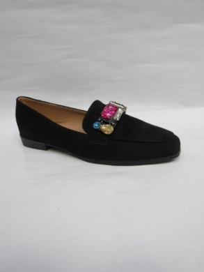 Mokasyny damskie na płaskim (36-41) 3689 BLACK